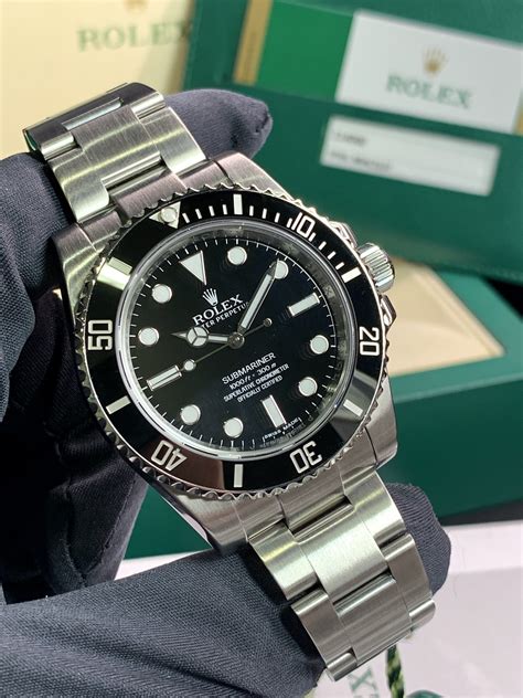 rolex submariner non date 114060|Rolex Submariner 114060 price.